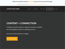 Tablet Screenshot of controlmousemedia.com
